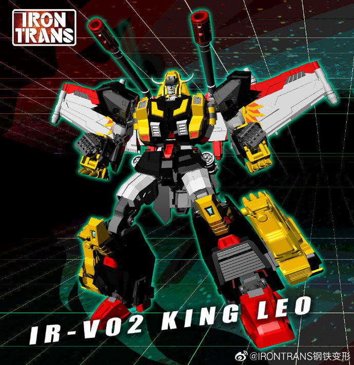 [Pre Order] Irontrans IR-V02 King Leo
