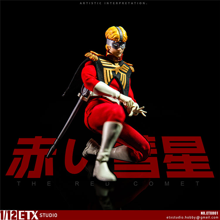 [Pre Order] ETX Studios ETX001 The Red Comet Char Anazable 1:12